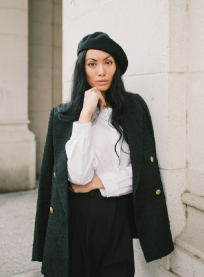 Trendy women's long gown in maroon - Tanjavoor Athefe Chennai